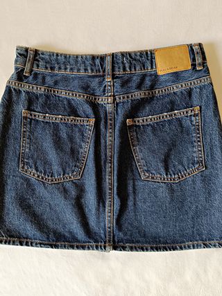 Falda corta vaquera Pull & Bear