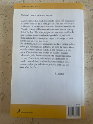 el niño con el pijama de rayas 