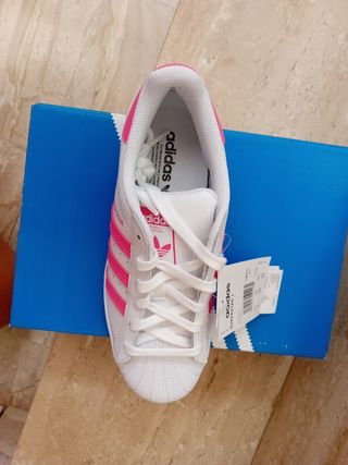 Botines Adidas SUPERSTAR NIÑA 37
