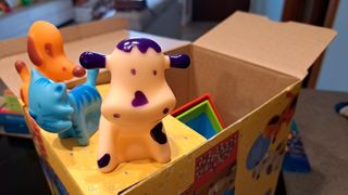 Gioco di costruzioni DJECO con 3 animali