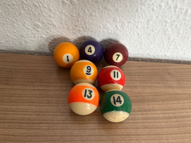 Bolas De Billar Mini