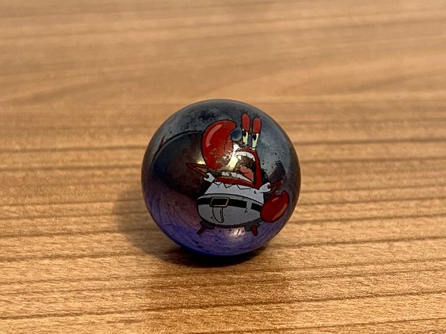 Canica Bob Esponja-Señor Cangrejo