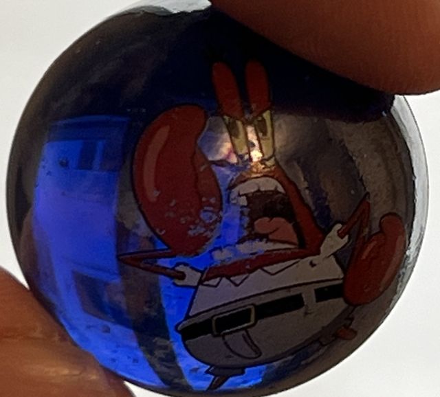 Canica Bob Esponja-Señor Cangrejo