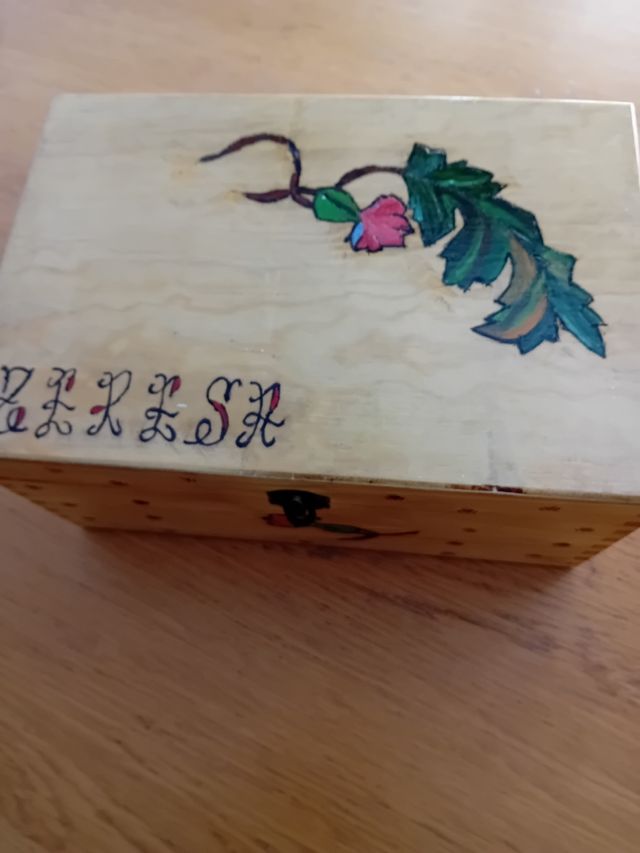Caja de madera personalizada