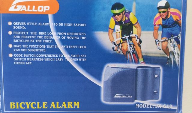 Alarma con código para bici. NUEVA