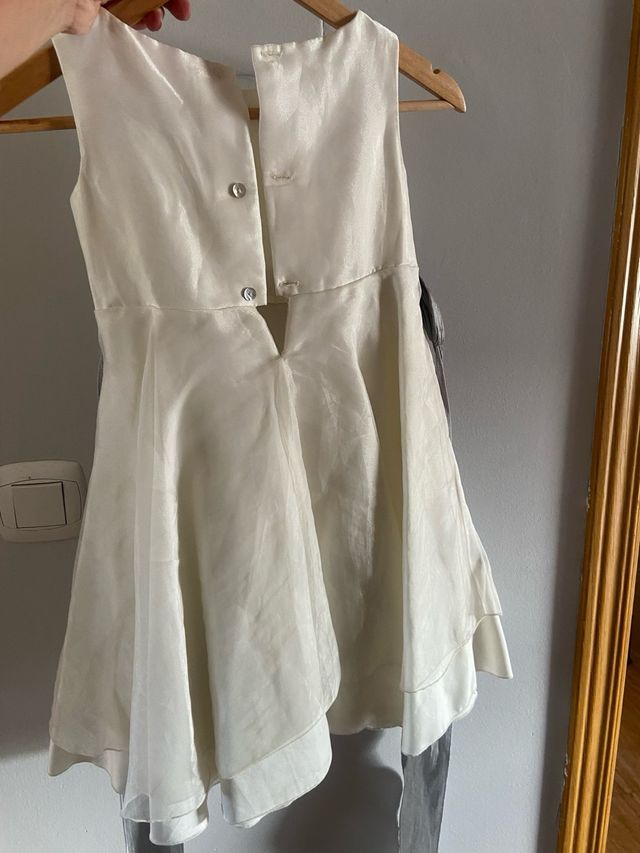 Vestido de comunion 6 años, usado una vez