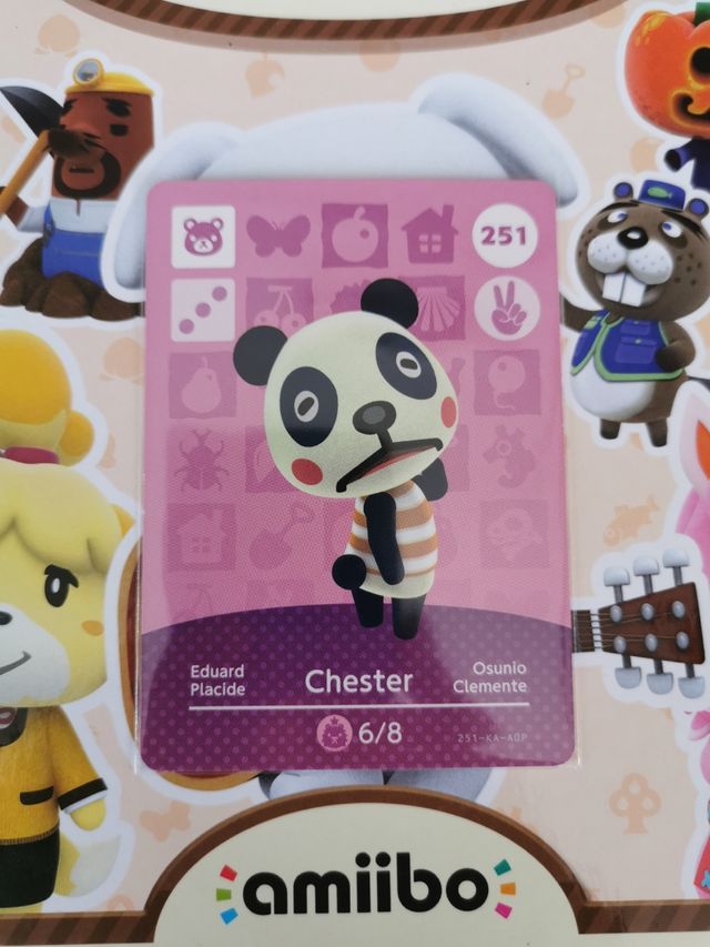 Animal Crossing Amiibo 251 Osunio