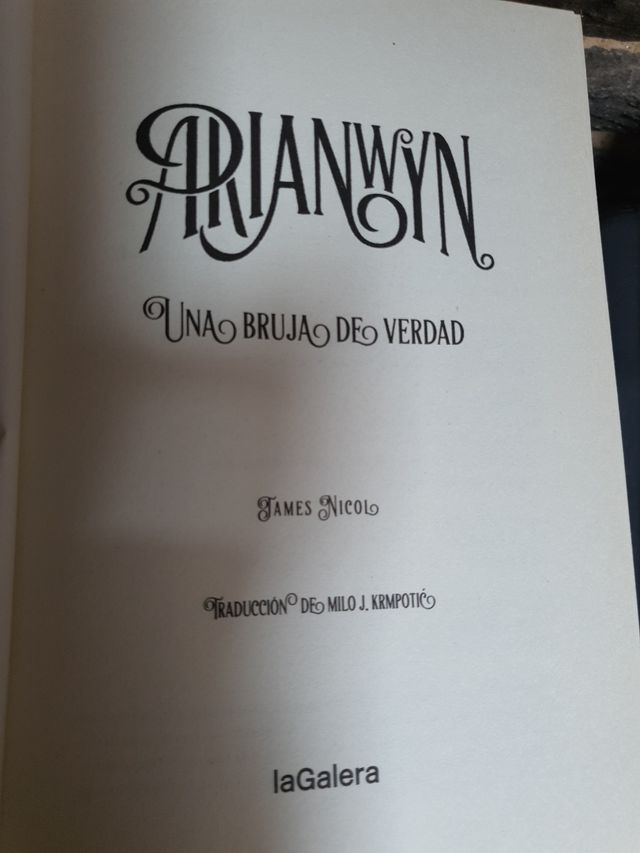 Arianwyn. Una bruja de verdad