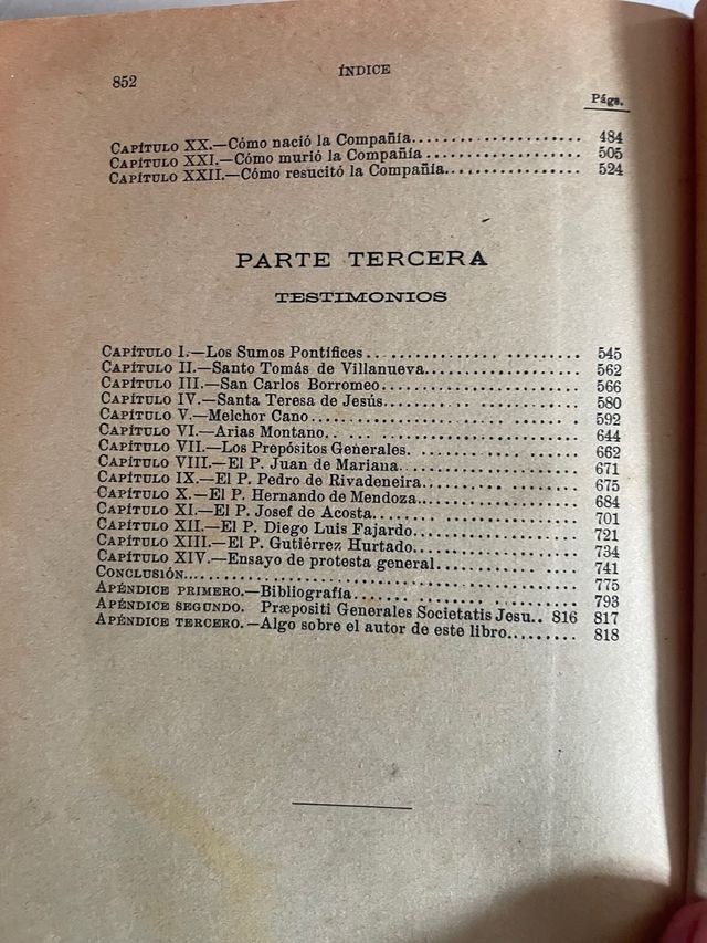 Miguel Mir. HISTORIA INTERNA DOCUMENTADA DE LA COM