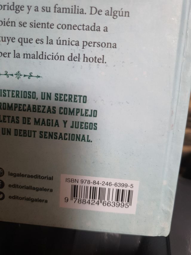Libro Hotel Winterhouse