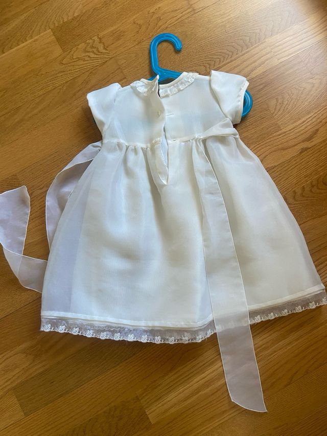 vestido  de bautizo 6 meses