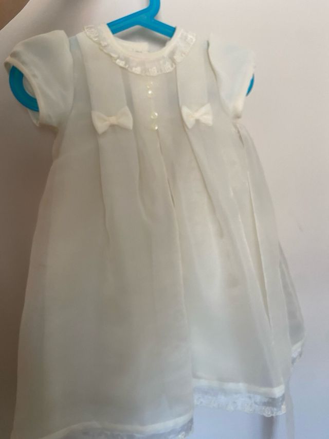 vestido  de bautizo 6 meses