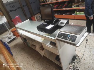 CONJUNTO TPV COMPLETO SCANER + PISTOLA Y BALANZA