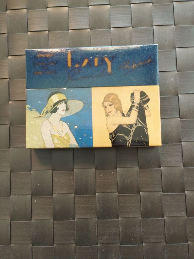 Baraja doble Lady Card. Bridge-Romme-Can