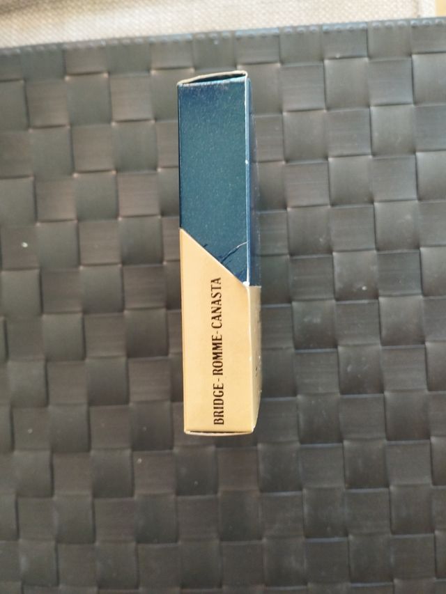 Baraja doble Lady Card. Bridge-Romme-Can