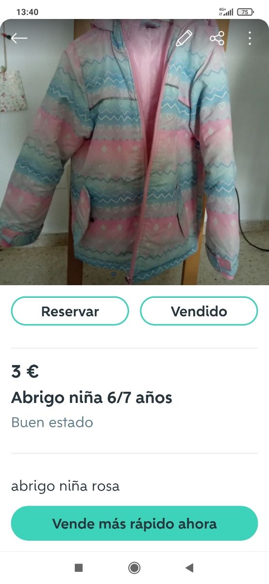 Lote abrigo+sudadera 5