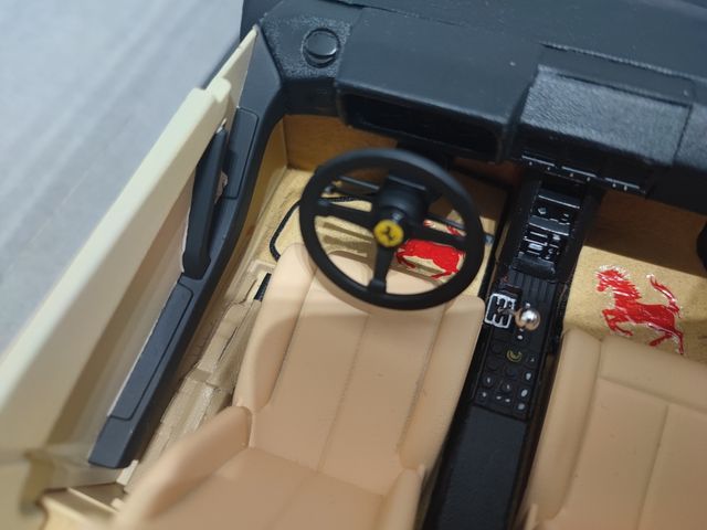 Maqueta Ferrari testarrosa 1/12