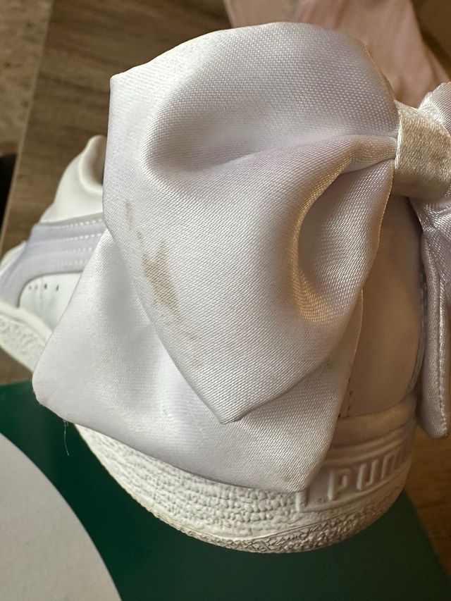 Sneaker puma basket donna fiocco