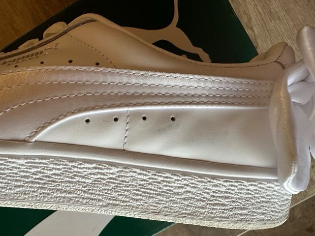 Sneaker puma basket donna fiocco