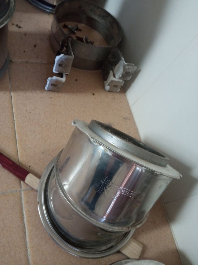 Tubos doble capa chimenea