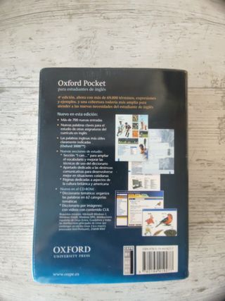 Diccionario Oxford Pocket para estudiantes de inglés. español-Inglés/inglés-español