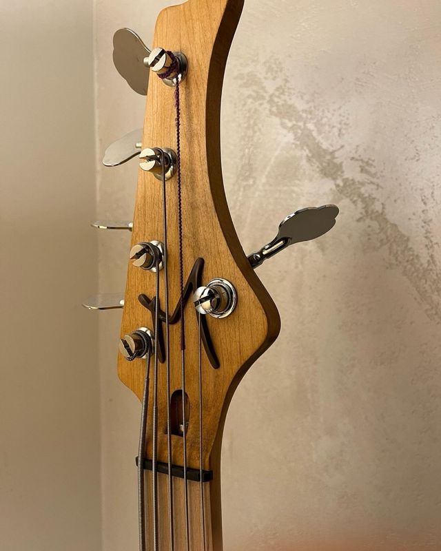 Basso 5 corde artigianale fatto a mano