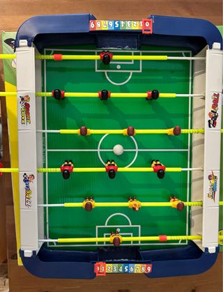 Futbolín de mesa para niños