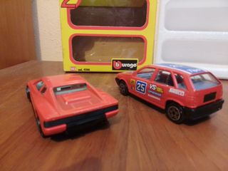 Burago pack 1/43 Fiat Tipo Ferrari Testarossa