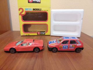 Burago pack 1/43 Fiat Tipo Ferrari Testarossa