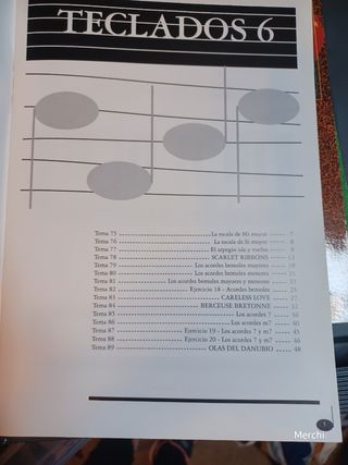 Libros. Curso teclados