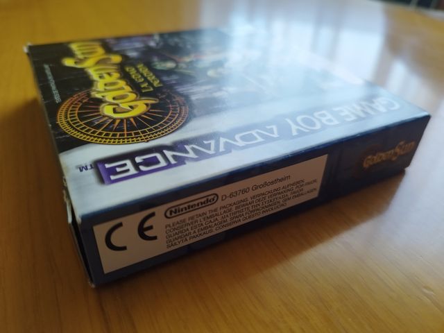 Golden Sun - La Edad Perdida - GameBoy Advance