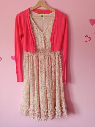 Conjunto vestido y chaqueta mujer