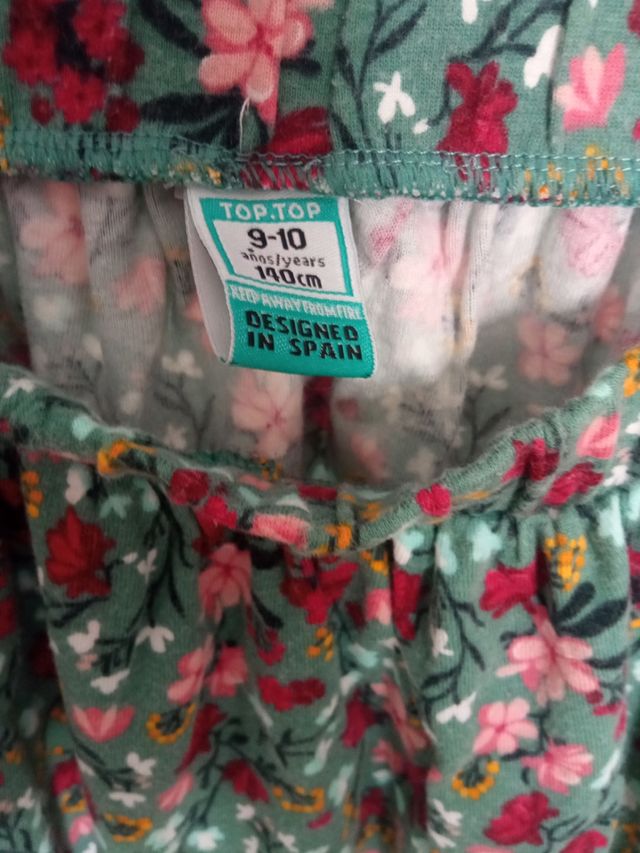 Mini falda niñainvierno t9/10