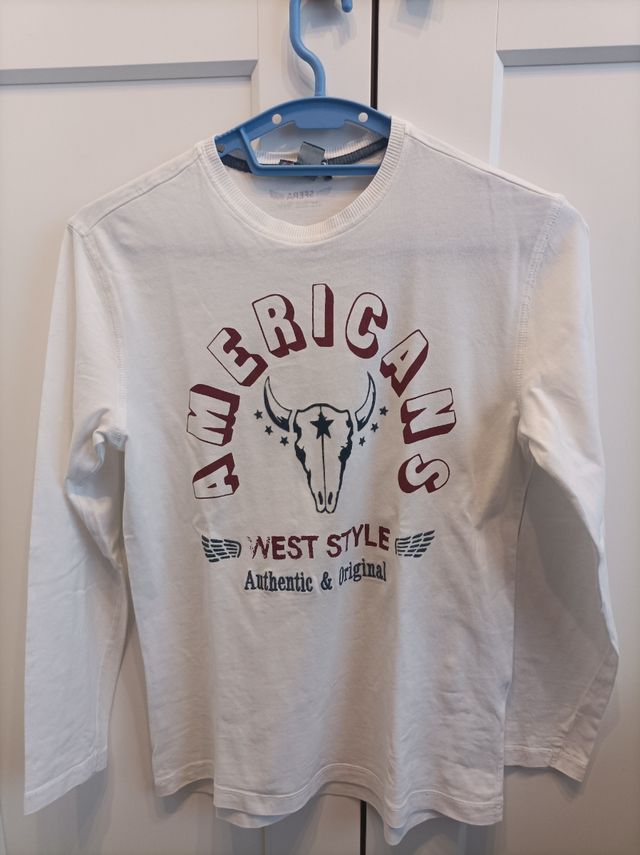 camiseta niño manga larga