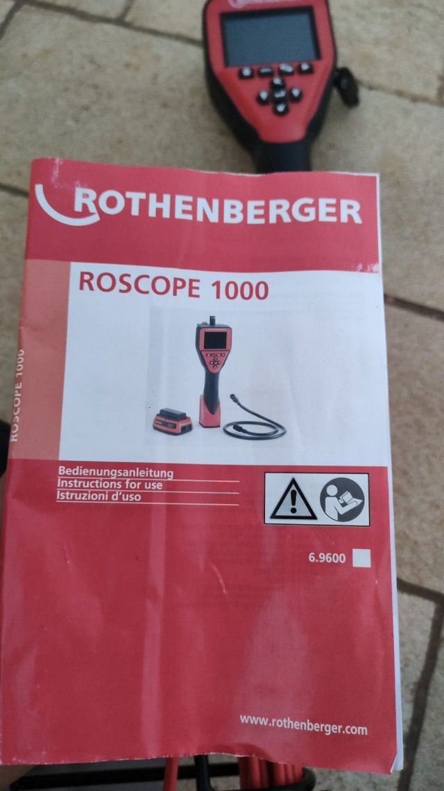 Video ispezione rothenberger roscope1000
