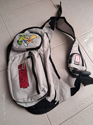 Bandolera, mochila de hombro bart simps