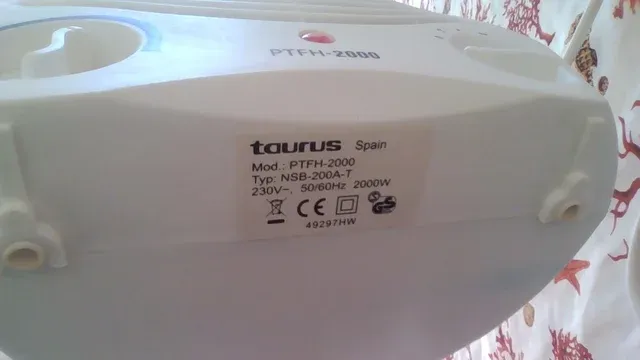 rebajado CALEFACTOR TAURUS PTFH 2000 VERTICAL