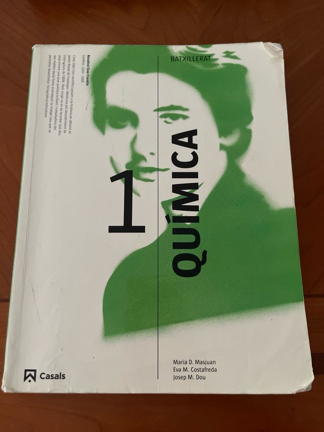 Llibre Química 1 Batx