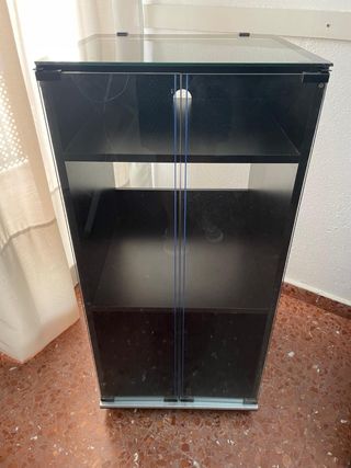 Mueble vitrina tocadiscos 