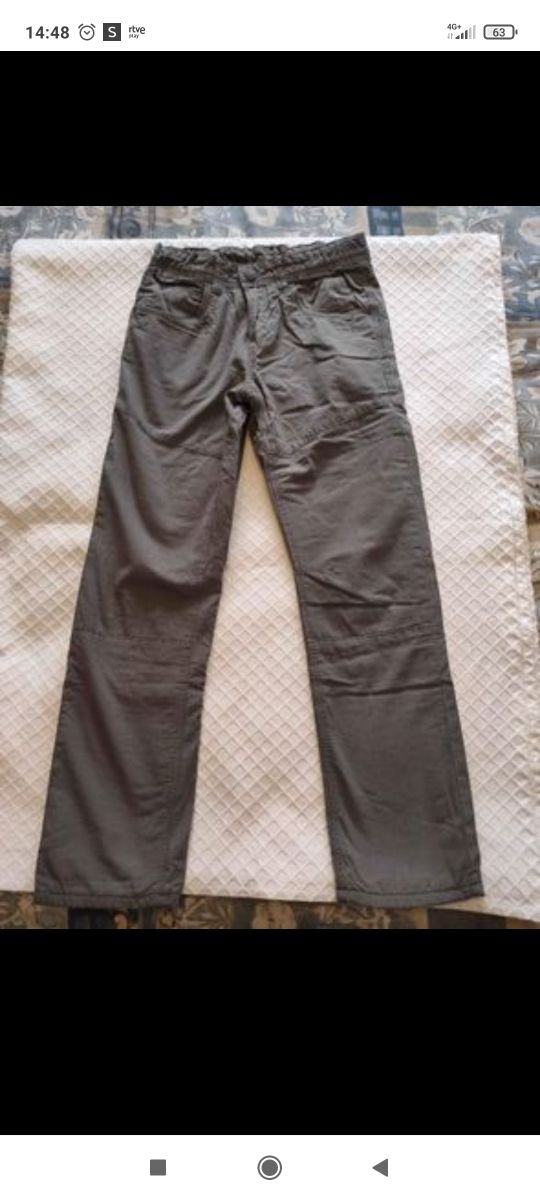 Pantalón forrado, talla 8-9 años