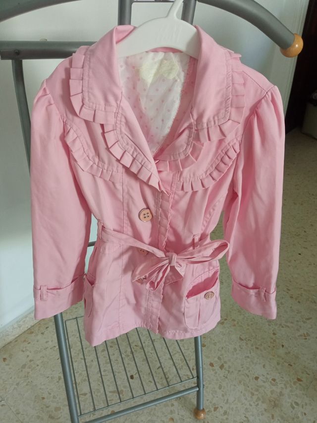Chaqueta niña mayoral t5 rosa tipo gab