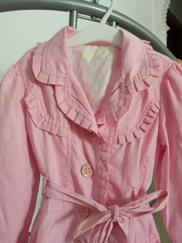 Chaqueta niña mayoral t5 rosa tipo gab
