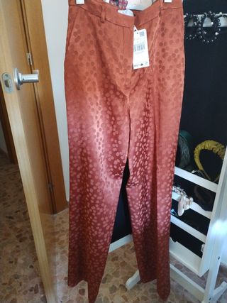 Pantalón mango naranja