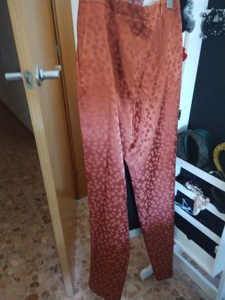 Pantalón mango naranja