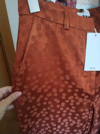 Pantalón mango naranja