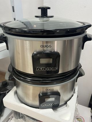 OLLA VAPORERA COCCION LENTA 5.5 L QUIGG