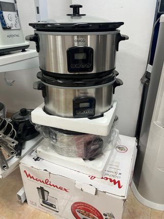 OLLA VAPORERA COCCION LENTA 5.5 L QUIGG
