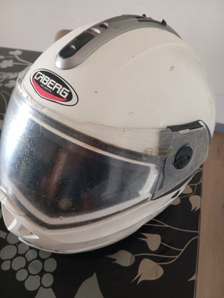 Casco de moto 