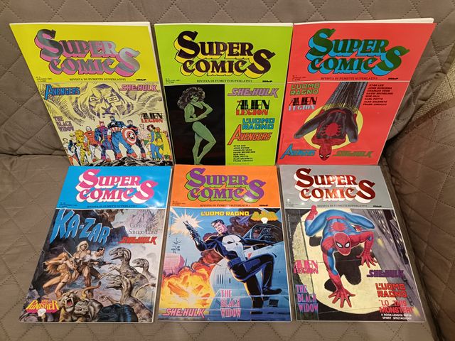 Super Comics - Max Bunker Press 29 numeri COMPLETA