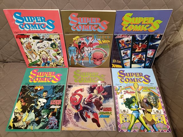 Super Comics - Max Bunker Press 29 numeri COMPLETA